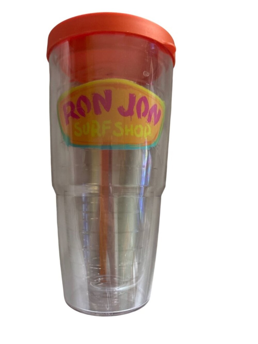 Tervis Ron Jon Surf Shop 24 Oz Insulated Tumbler With Orange Lid